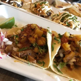 Al Pastor Tacos.