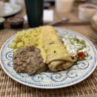 Chimichanga takeout