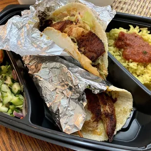Fish taco takeout