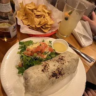 Carne Asada Burrito