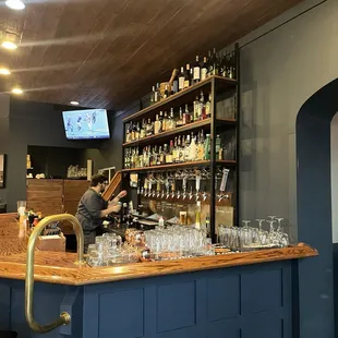 The bar!
