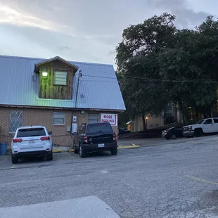 More parking available.