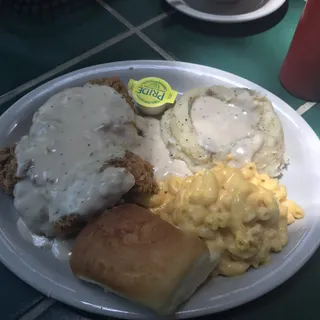 Chicken Fried Steak Lunch