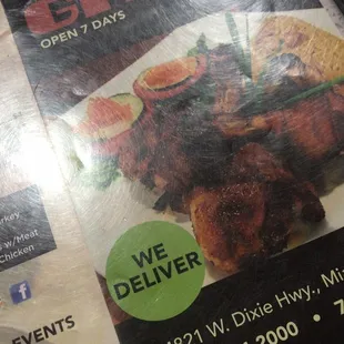 ribs, food