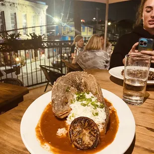 CREOLE REDFISH COURT-BOUILLON  We named her Susan.