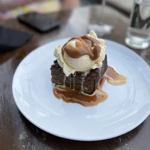 Bread pudding dessert