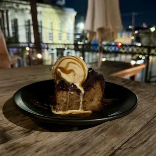 Sticky bun bread pudding. Yummm