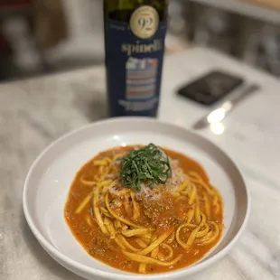 ‍Tagliatelle alla Bolognese
