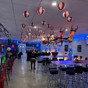 Entering into Griswolds pop up holiday bar. Open through Sunday 1/5/25