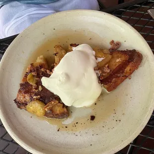 Bananas Foster French Toast