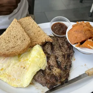 Ribeye and Two Sides