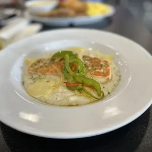 Salmon And Grits