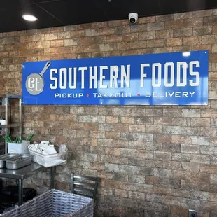 Southern Foods  signage