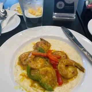 Curry Shrimp and Grits