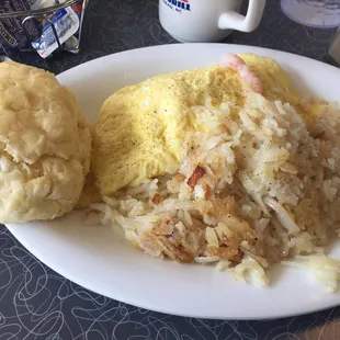 Seafood Omelette