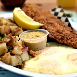 fish and chips, fish, food, seafood