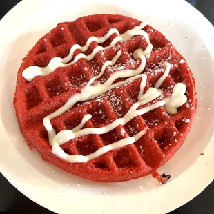 Red Velvet Waffle