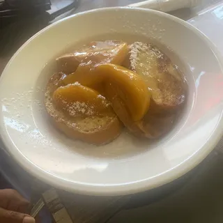 peach cobbler french toast