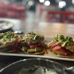 Tuna Tostadas