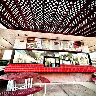 The patio that serves it up hot!