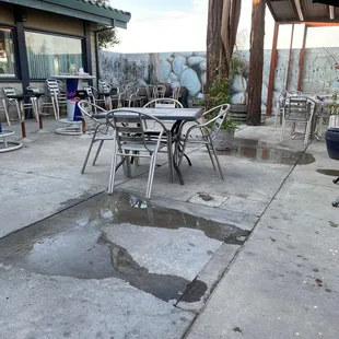 Outdoor seating