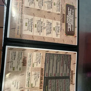 Updated Lunch Menu