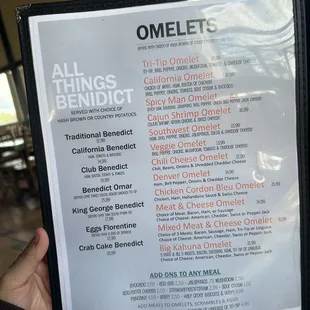 Updated Menus!