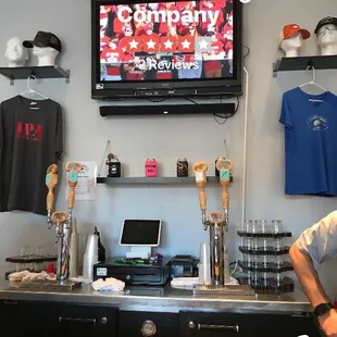 Nice new set up! Friendly conversation