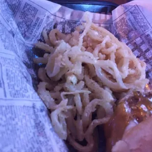 The opposite of crispy onion straws!