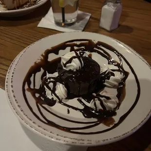 Lava Cake, Desert menu