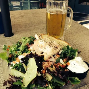 Grizzly's chopped salad.