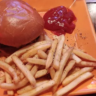 BBQ bacon cheeseburger. Yum!