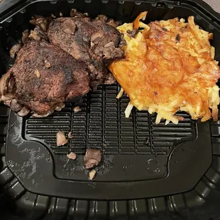 meat and potatoes