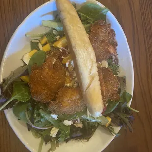 Coconut Shrimp Summer Salad