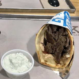Extra Side of Tzatziki Sauce (2oz) please