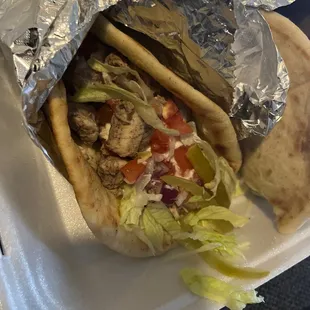 Chicken gyro