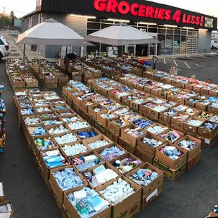 Parking lot sale!