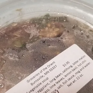 a bowl of soup