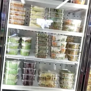 a refrigerated refrigerator