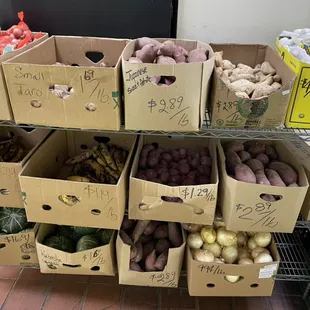 a variety of fruits and vegetables