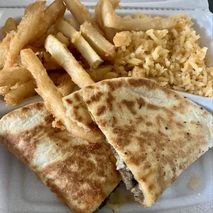 Asada quesadilla