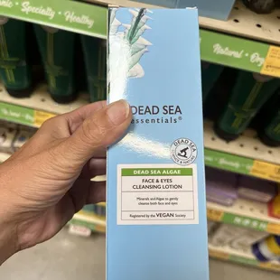This face wash was half off and not something usually find in a store