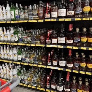 Liquor aisle