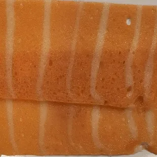 Vegan smoked salmon, and the taste test. It&apos;s not bad, I like it with tomato and garlic. If you are vegan it&apos;s perfect for you.