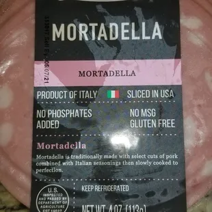 Delish. I love mortadella. Hope they will have more soon.