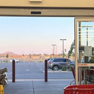 Outside of grocery outlet.