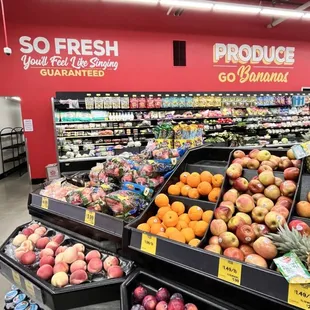 Produce section