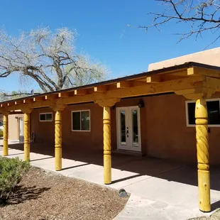 Final patio completed