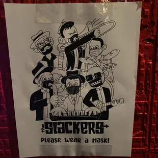 a poster of a gang of cartoon characters