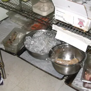 a variety of food items on a shelf